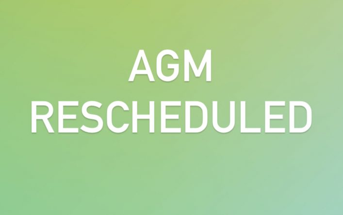AGM rescheduled