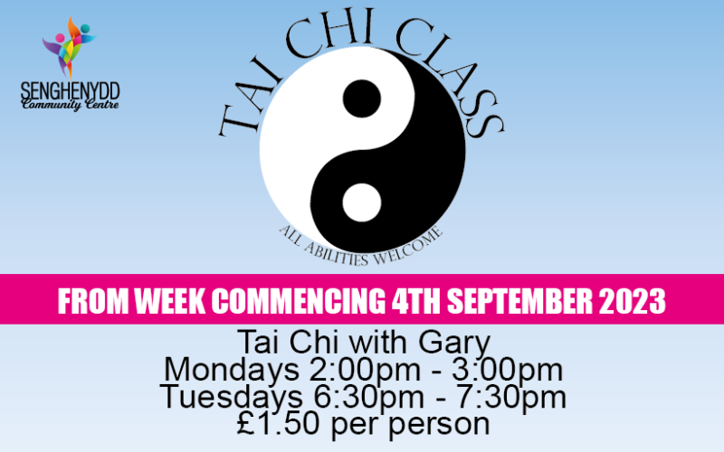 Tai Chi Announcements